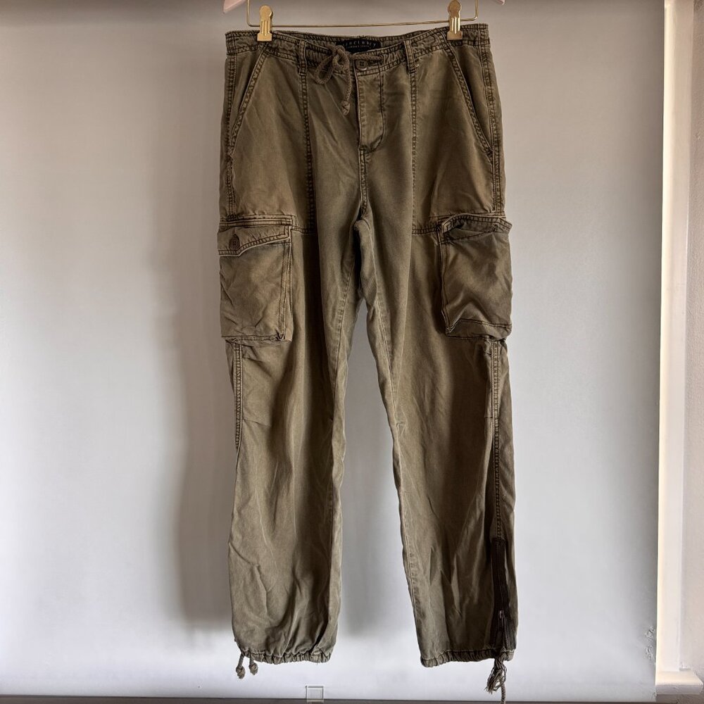 Sanctuary Olive Green Cargo Drawstring Pants